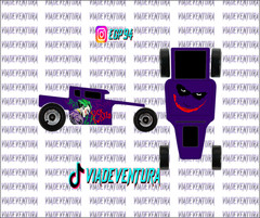 Joker 1/64 Bone Shaker WHITE TONER Universal Waterslide Decal Hot