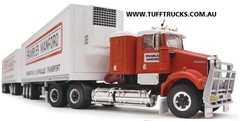 1/64 AUSTRALIAN KENWORTH SAR BRAMBLES DOUBLE ROADTRAIN HIGHWAY REPLICAS 12030