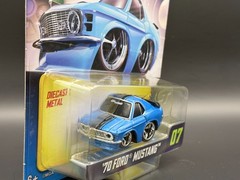 Cartuned 70 Ford Mustang Blue #07 Series 10 Mainline 2026 1/64