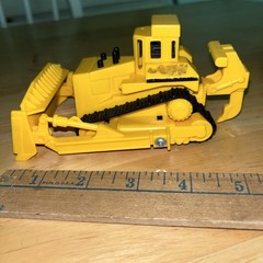 Construction Vehicles Lot Of 5 Plastic Cat Trucks Yellow, Dump Truck Sh60