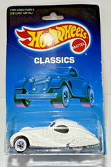 White Talbot Lago T150C Coupe – 1988 Hot Wheels Classics #4741 1:64 Diecast