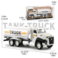 1:50 Alloy+Plastic Engineering Truck Model Car Diecast Kids Toy Gift Pull Back