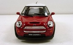 New 5″ Kinsmart Mini Cooper S Diecast Model Toy Car 1:28 Red
