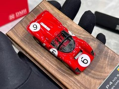 FERRARI 300 P4 #6 ROADSTER 1967 RACE 1/64 RESIN CAR MODEL BY DMH MODELS 99 MADE