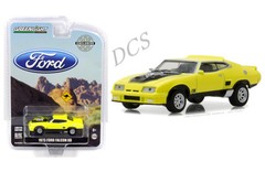 GREENLIGHT 1973 FORD FALCON XB YELLOW W/ BLACK STRIPES 1/64 DIECAST CAR 29947