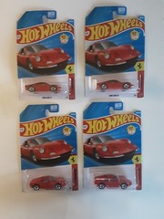 2026 Hot Wheels Dino 206 GT Ferrari Lot Of 4 G Case 🔥