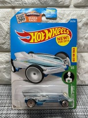Hot Wheels HW Green Speed 5/5 HW Formula Solar 245/250 Best For Track Blue