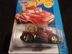 HW HOT WHEELS 2015 HW CITY #40/250 STEER CLEAR HOTWHEELS RED VHTF RARE