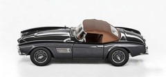 GFCC 1:64 Gray 1957 507 Hard Top Classic Sports Model Diecast Metal Car