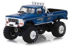 Greenlight Bigfoot #1 The Original Monster Truck 1974 Ford F-250 Blue 29934 1/64