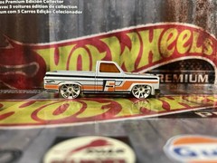 Hot Wheels ’83 Silverado White FRAM Toys R Us Edition Loose (Wheel Swap)