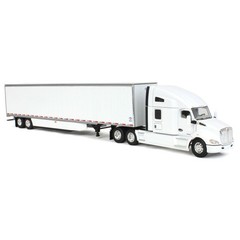 1/64 Kenworth T680 76in High-Roof Sleeper w/ 53ft Utility Trailer DCP 60-1762