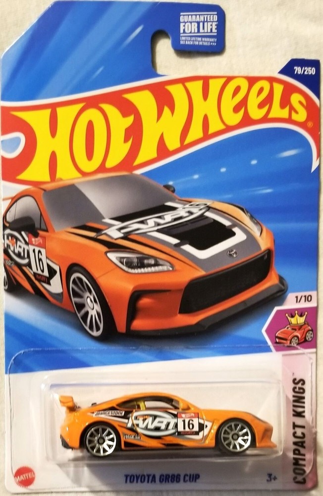 Hot Wheels – 2025 Compact Kings 1/10 Toyota GR86 Cup 79/250 (BBHYX23)