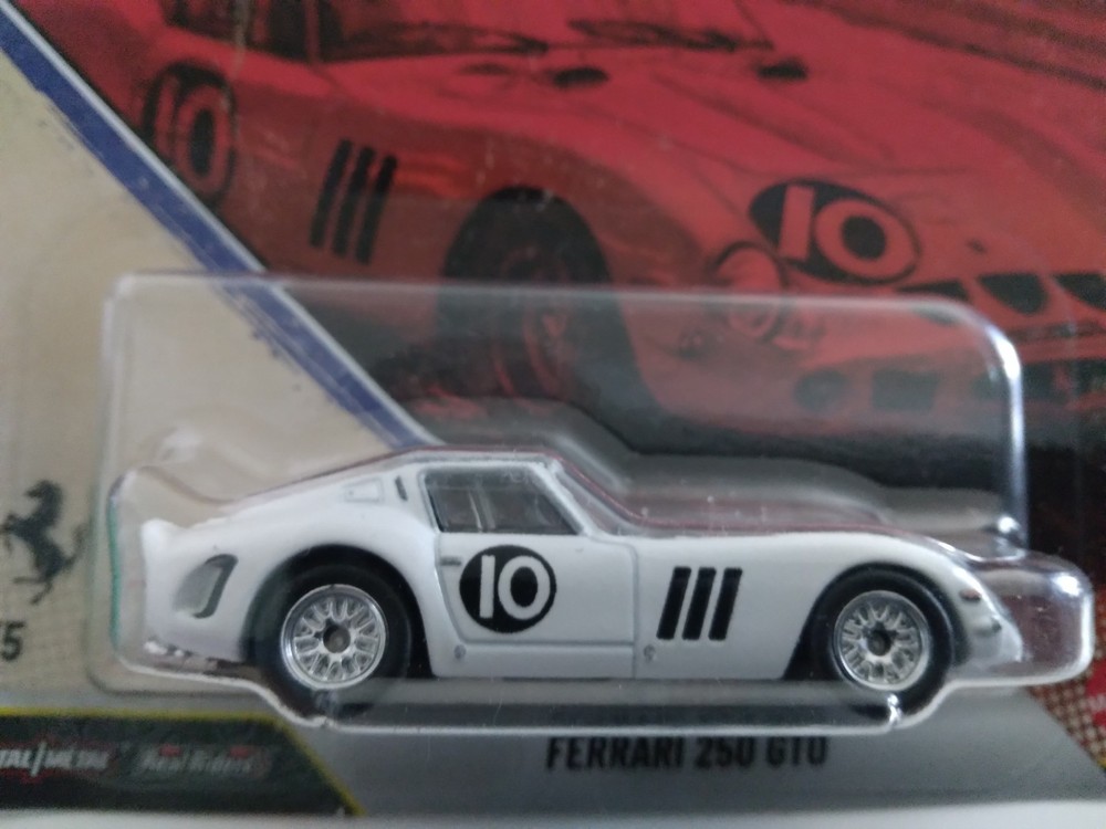 HOT WHEELS 2026 Car Culture Vintage Racing FERRARI 250 GTO 4/5 White