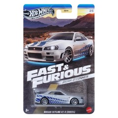 Hot Wheels Silver Series Nissan Skyline GT-R BNR34 Brian O’Connor Fast & Furious