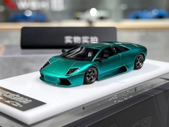 1:64 CL Dark Green Murcielago Hard Top Sports Model Diecast Resin Car
