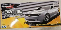 Jada Bigtime Muscle Garage Worx 1:24/25 2006 Chevy Camaro Concept Kit Silver