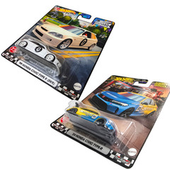 Hot Wheels 1999 Honda Civic Type-R & 2024 Honda Civic Type-R JDM 2pcs Lot
