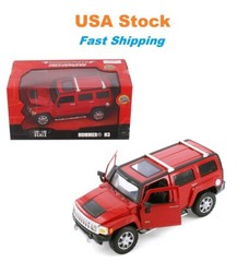 Hummer H3 Showcasts Collectibles Diecast Model Toy Car 7.75″, 1:24, 68240R