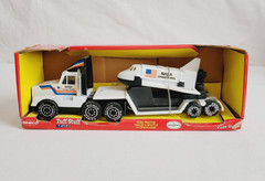 Remco Toys 1991 Tuff Stuff NASA Tractor Trailer & Shuttle with original box