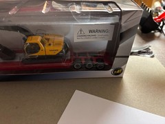 Cararama Volvo FH-12 W/Lowboy Trailer EC210 Tracked Excavator # C 510