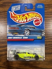 Hot Wheels 1998 Collector #773 HW 500 Fluorescent Yellow Black Gy7sps 19942