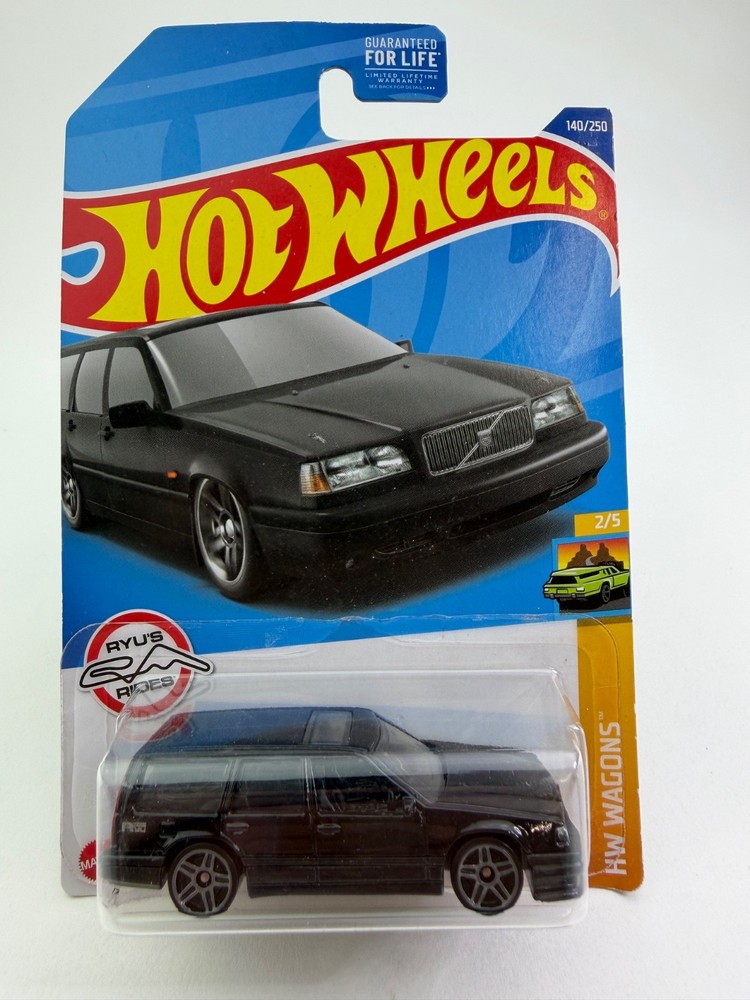 Hot Wheels Volvo 850 Estate HW Wagons 1:64 Black