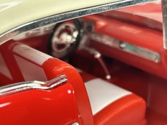 Road Legends 1957 Chevrolet Bel Air Hardtop Red Fire Chief 1:18 Die Cast #92106