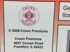 NEW IN BOX PLASTIC CROWN PREMIUMS SNAP-ON KID’S TAKE-A-PART GLO-MAD 57 CHEVY SS