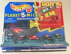 Hot Wheels Planet Micro Sport Cars, Desert Racers, City Streets, The Snake