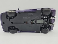 Bburago Purple 1990 Lamborghini Diablo 1:18 Scale Diecast Model Made In Italy