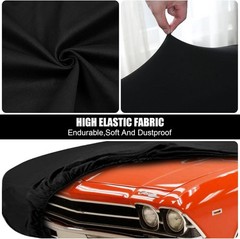 Car Cover Indoor Compatible with Chevrolet Chevelle Malibu SS Sedan/Coupe 196…