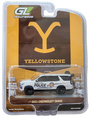 GreenLight 1:64 2021 Chevrolet Tahoe Broken Rock Police Toylandbay Exclusive