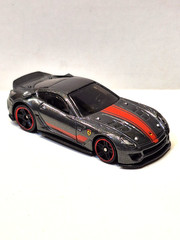 Hot Wheels Gray Ferrari 599xx 188/250 2015