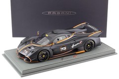 1:18 BBR Pagani Huayra R Matte Black Carbon/ Matte Black – Limited 100 Pcs.