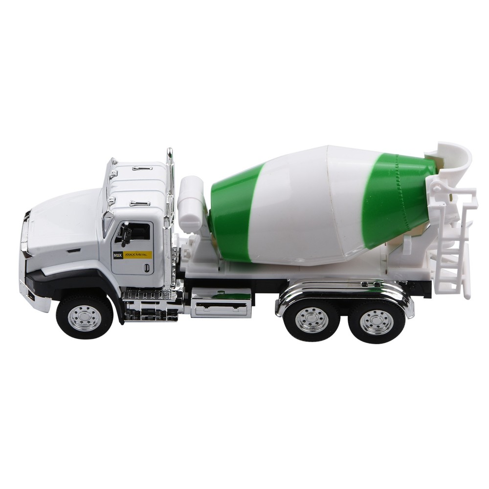 Construction Mixer Truck Pull Back 1/50 Model Car Toy Kids Toy Gift/Decoration M