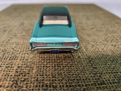 WESTERN MODELS W1H 1966 PONTIAC GTO HARD TOP 1/43 Diecast TEAL METALLIC RARE