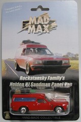 Mad Max Rockatansky Family Holden HJ Sandman Red Custom Hot Wheels 1/64