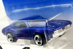 HOT WHEELS 1997 BLUE STREAK SERIES OLDS 442
