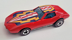 Hot Wheels 1998 30th Anniversary 1976 Version Corvette Stingray Red