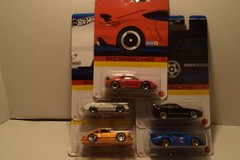 NEW Hot Wheels 2024 Porsche Set Of 5 Cars Walmart Exclusive AS PICTURE