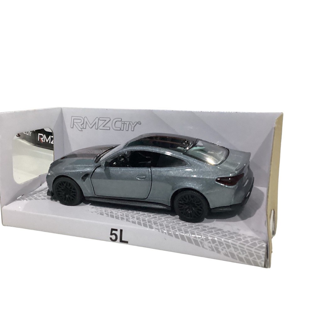 RMZ City BMW M4 CSL G82 Silver 12cm DIE CAST METAL MODEL ~ NEW