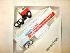 Winross Models -Servistar Hardware-Lumber Trailer Truck-Die-cast Metal wth Box!