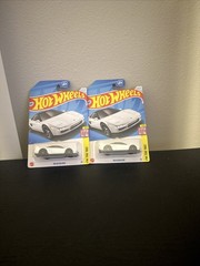 2024 HOT WHEELS, ’90 ACURA NSX, 2/10, HW THE ’90S, 175/250 WHITE Lot Of 2