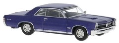 BREKINA 1965 PONTIAC GTO COUPE VIOLET / PURPLE HO 1/87 PLASTIC