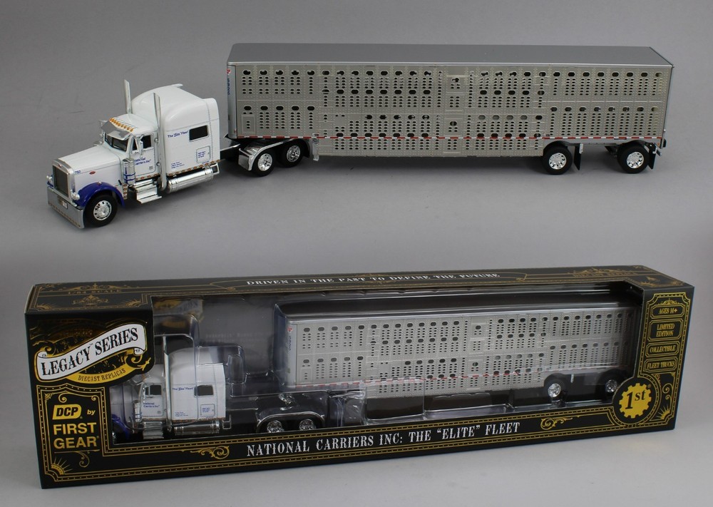 DCP 1:64 *LEGACY SERIES #5* NATIONAL CARRIERS Peterbilt 379 w/Livestock Traiker