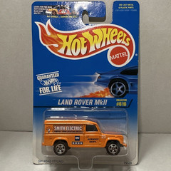 Hot Wheels Land Rover MkII Orange 1:64 Diecast Smith Electric