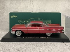 Rare Find! 1959 Pontiac Bonneville Red 1:43 Diecast Classic Car Model