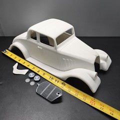 RC Car 1933 Willys Coupe – 1:10 Scale – Model 1/10 Body Shell 3D Printed