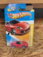 Hot Wheels 2012 New Models Porsche Boxster Spyder *slight package damage*